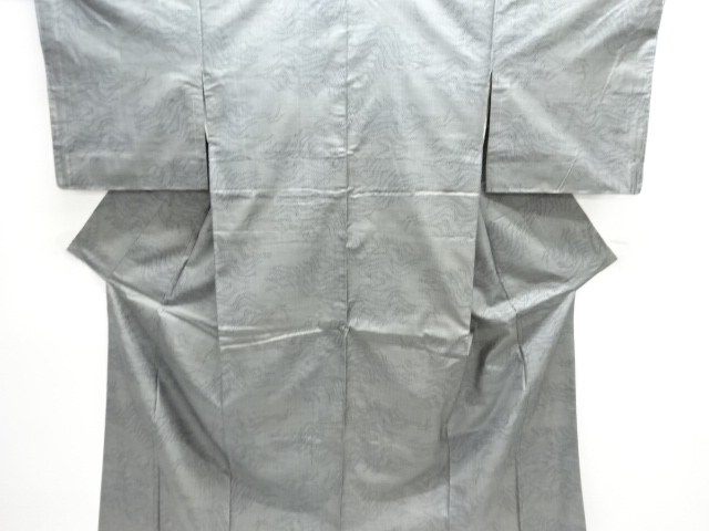 JAPANESE KIMONO / OSHIMA TSUMUGI / WOVEN ABSTRACT